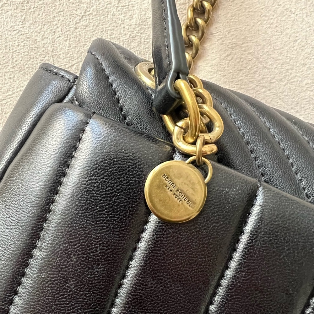 Henri Bendel Leather Crossbody Shoulder Bag - Picture 7 of 16